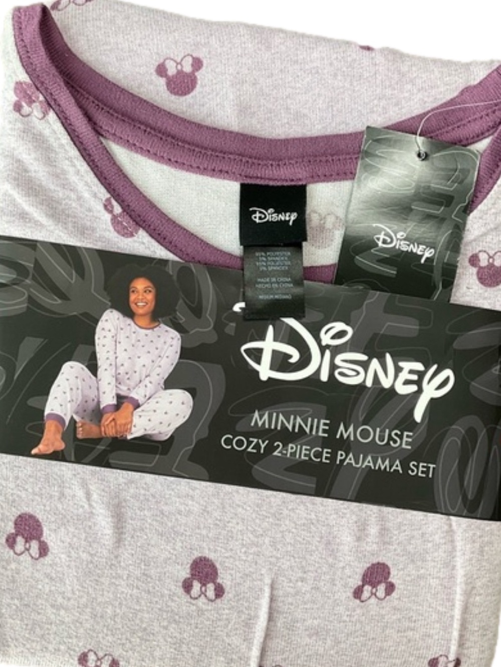 Disney Women’s Minnie Mouse Pajama Set Small, Medium, XL, XXL, 2X, or 3X NWT